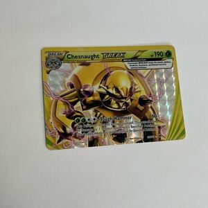 Chesnaught BREAK Pokémon Card